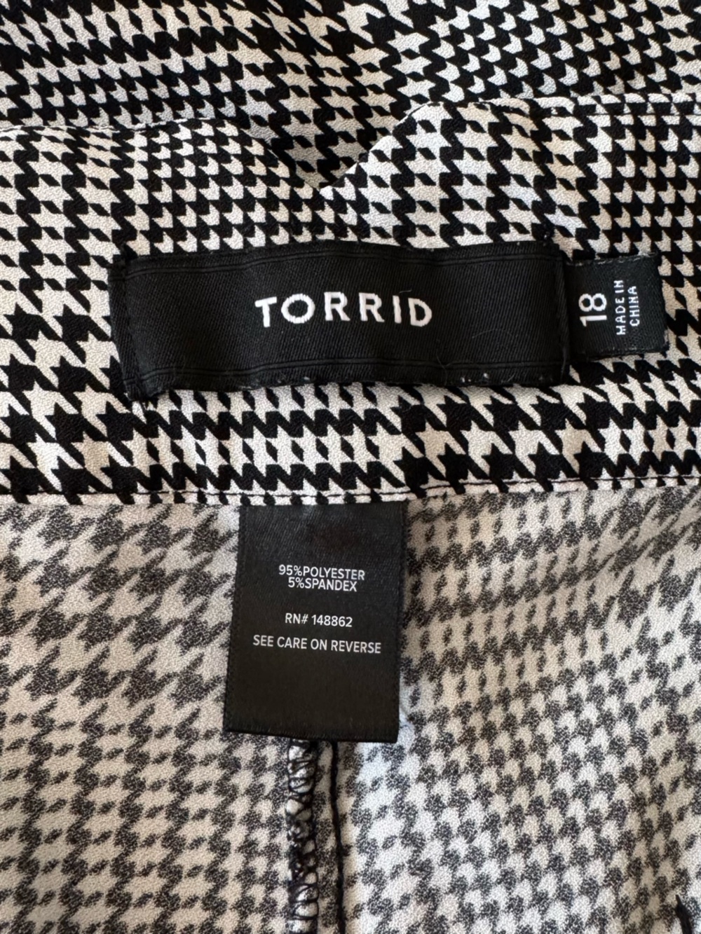 Torrid Patterned Slacks - Picture 4 of 4